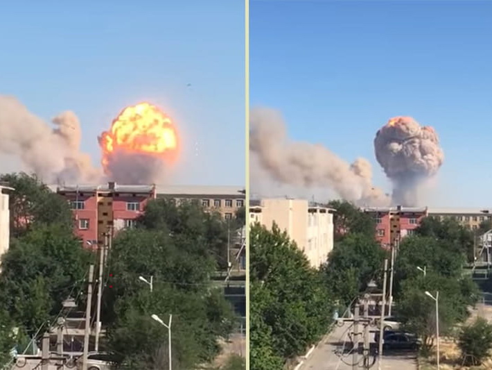 Взрыв в воинской части Казахстана – есть пострадавшие - ФОТО - ВИДЕО - ОБНОВЛЕНО