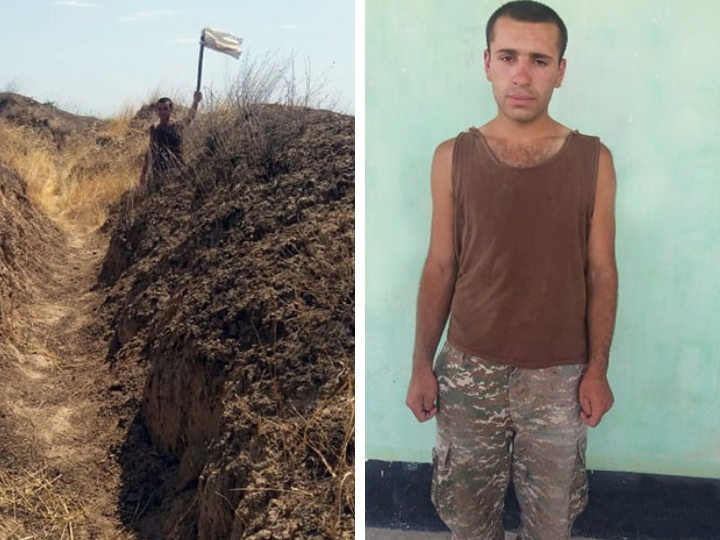 Армянский военнослужащий-дезертир задержан на линии соприкосновения - ФОТО