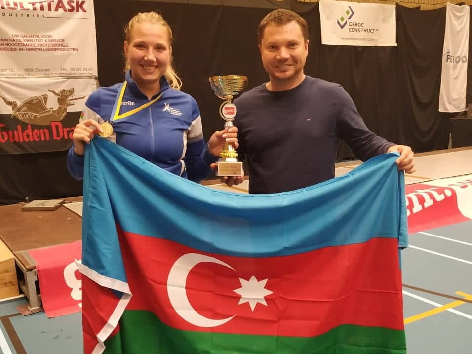 Анна Башта принесла Азербайджану золото в Бельгии