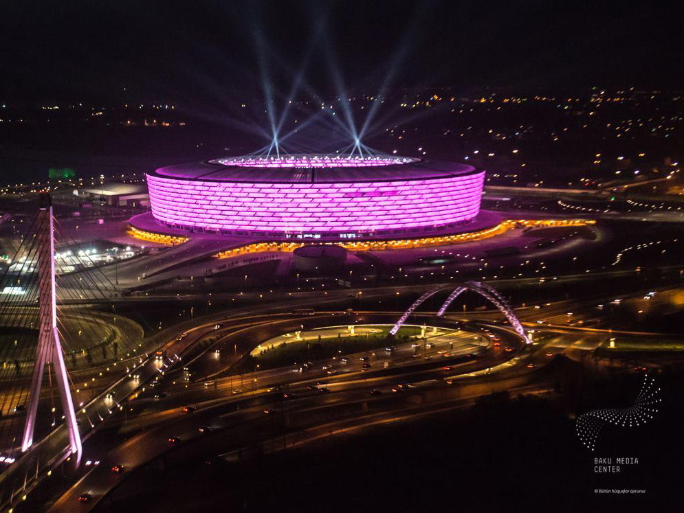 Олимпийский стадион в Баку – в топ-5 самых больших футбольных арен в странах СНГ