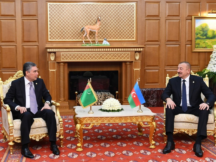 В Ашгабаде состоялась встреча президентов Азербайджана и Туркменистана - ФОТО