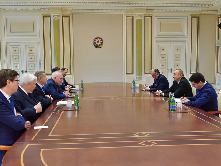 Президент Ильхам Алиев принял сопредседателей Минской группы ОБСЕ 