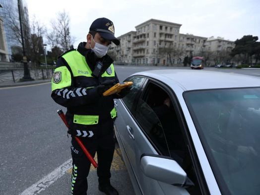 В Баку арестован водитель, нарушивший правила карантина - ФОТО