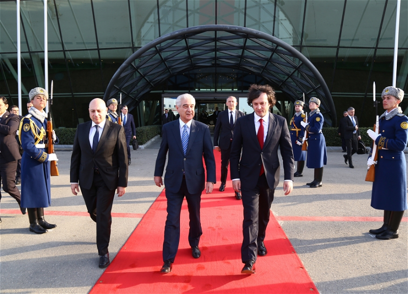 Завершился официальный визит премьер-министра Грузии в Азербайджан