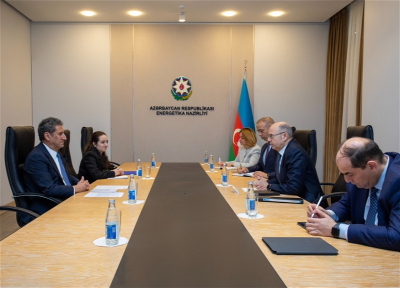 Министр энергетики Азербайджана встретился с генеральным директором IRENA