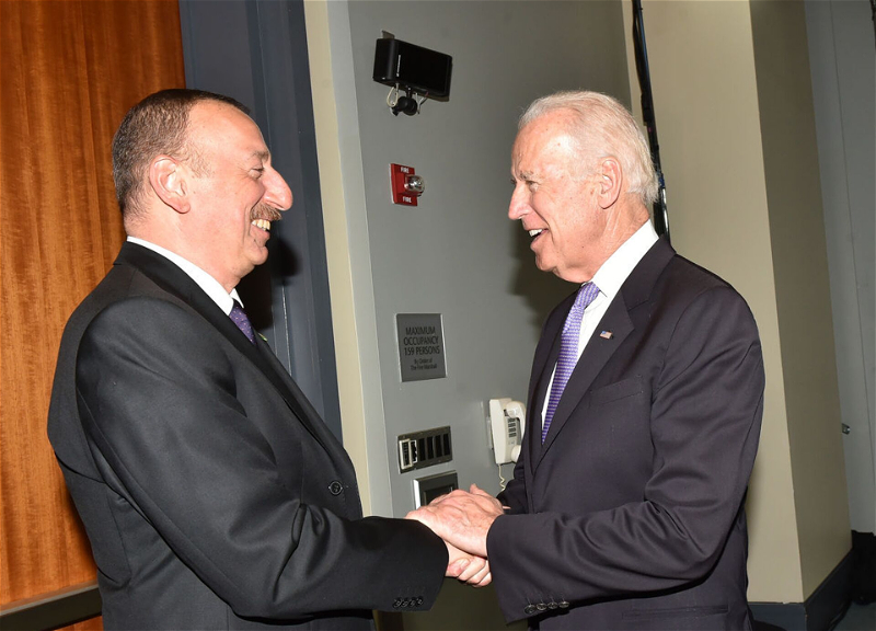 Джо Байден поздравил Ильхама Алиева с праздником Новруз