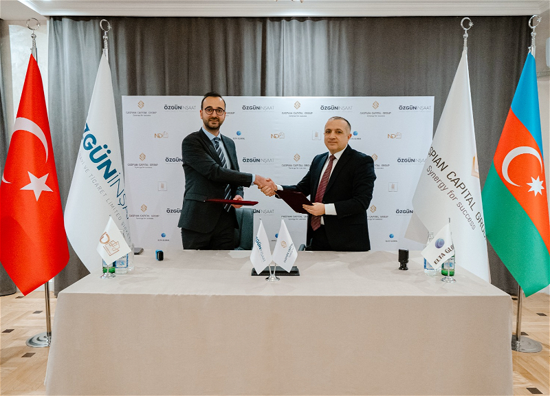 Caspian Capital Group подписала соглашение с известной турецкой компанией - ФОТО