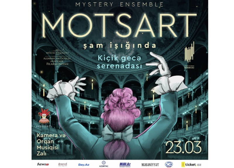 «Моцарт при свечах»: В Баку пройдет волшебный концерт - ФОТО