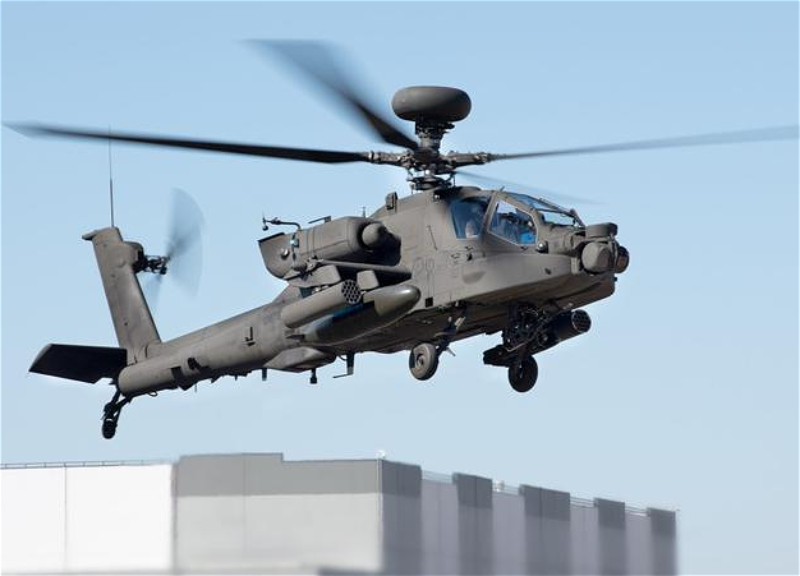 В США потерпел крушение военный вертолет Apache