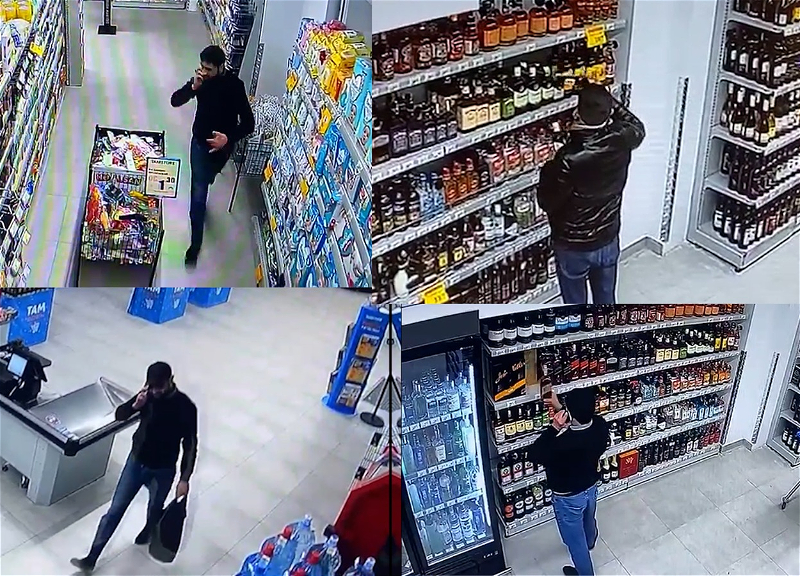 В Баку мужчина украл алкоголь на сумму 8000 манатов - ФОТО - ВИДЕО