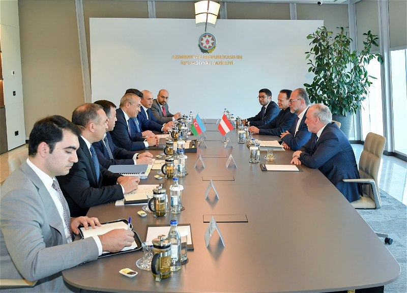 Состоялась встреча с заместителем министра финансов Австрии и генеральным директором компании «Grabher Group» - ФОТО
