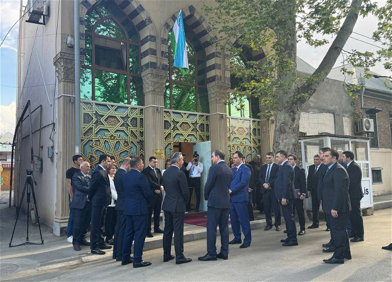 В Гяндже открылось Почетное консульство Узбекистана - ФОТО