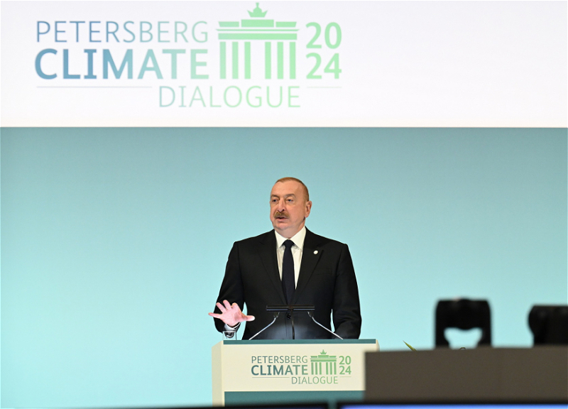 Президент Азербайджана: То, что нас единогласно выбрали местом проведения COP29, является признанием нашей деятельности в области зеленой энергетики