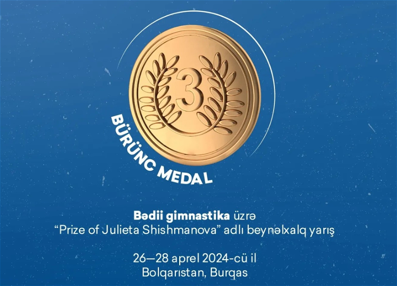 Azərbaycanın bədii gimnastları beynəlxalq turnirdə 5 medal qazanıblar