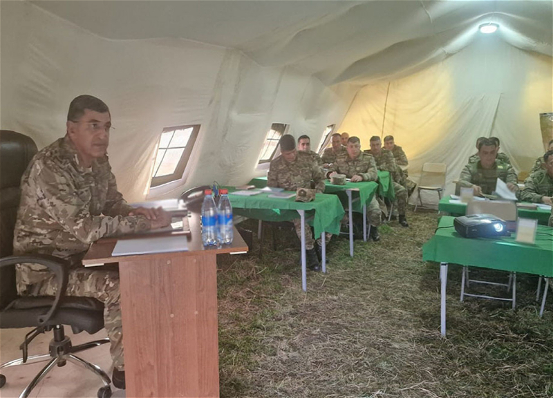 Azərbaycan Ordusunda keçirilən komanda-qərargah təlimləri başa çatıb
