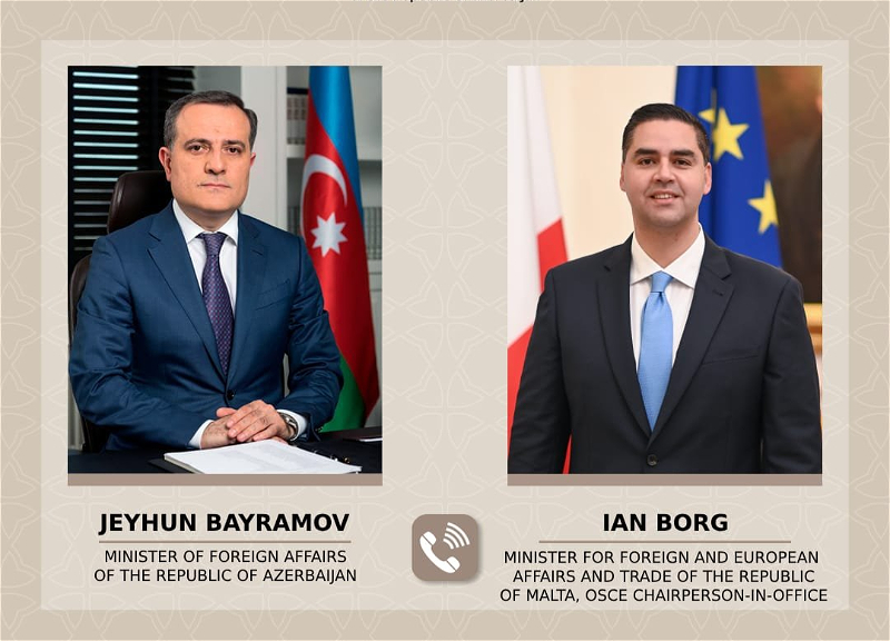 Глава МИД Азербайджана обсудил с председателем ОБСЕ процесс нормализации отношений с Арменией