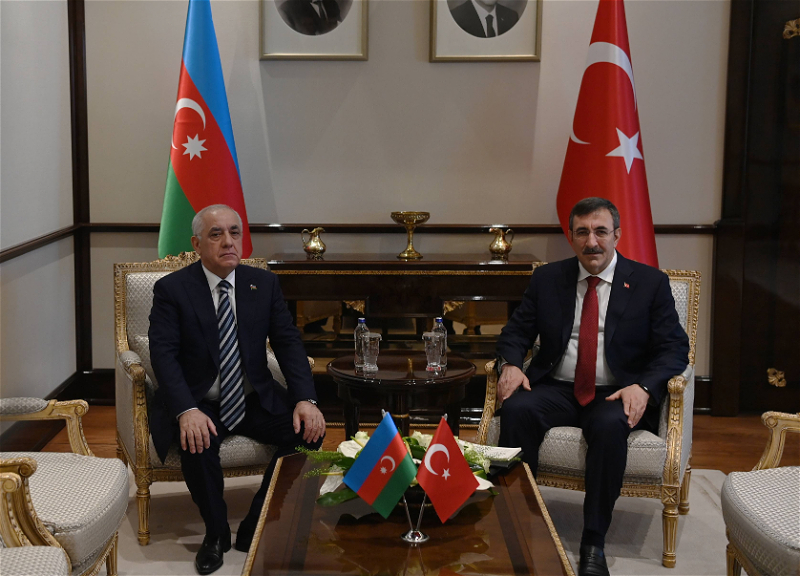 Премьер-министр Азербайджана обсудил с вице-президентом Турции развитие двустороннего сотрудничества