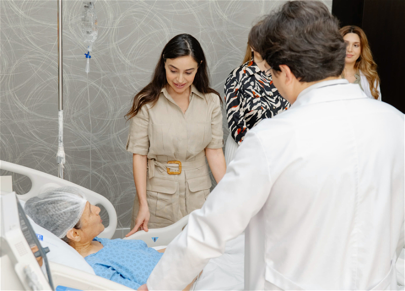 Лейла Алиева посетила Məlhəm Hospital - ФОТО