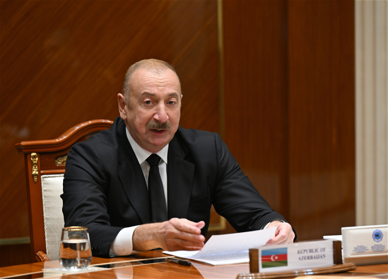Президент: Азербайджан, Туркменистан и Узбекистан занимают важную геостратегическую позицию, соединяя Восток с Западом, Север с Югом