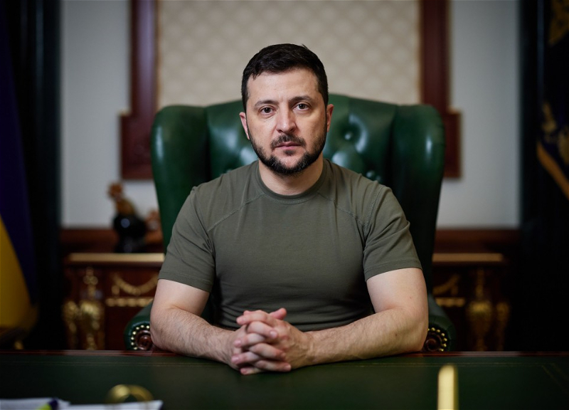 Украина очень благодарна дружественному Азербайджану за гуманитарную помощь - Зеленский