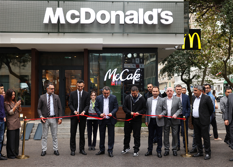Новый ресторан McDonald’s открылся напротив Port Baku Mall - ФОТО
