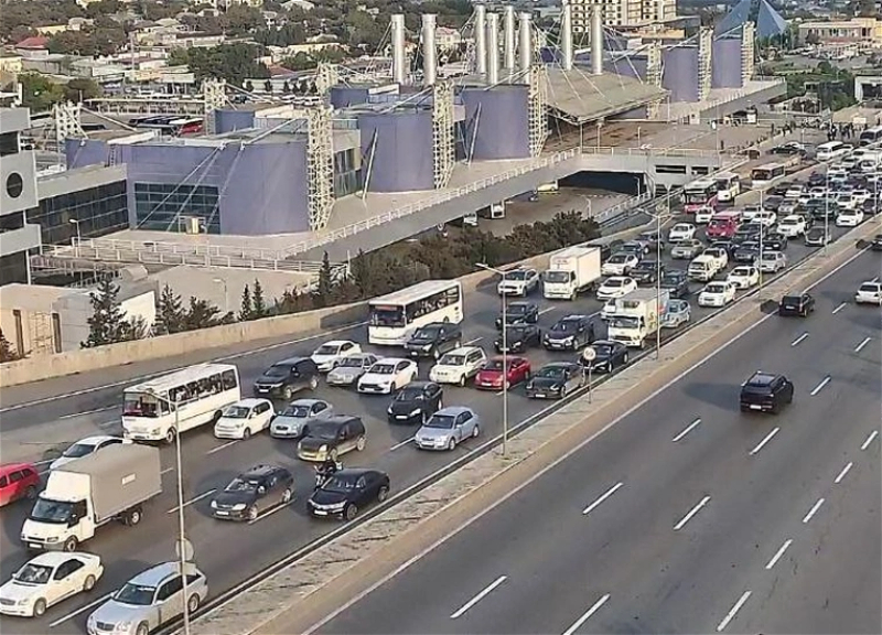 Где сейчас пробки в Баку: Список улиц