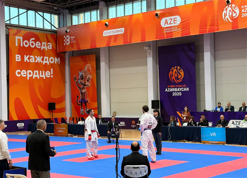 Азербайджанский каратист завоевал золото на III Играх стран СНГ - ВИДЕО