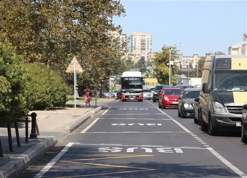 В Баку организованы новые выделенные полосы для автобусов из Сумгайыта, Хырдалана и Масазыра
