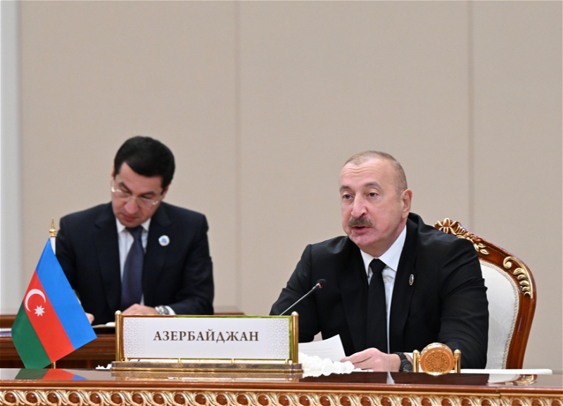 В Ташкенте состоялось заседание 7-й Консультативной встречи глав государств Центральной Азии Президент Ильхам Алиев выступил на мероприятии - ФОТО