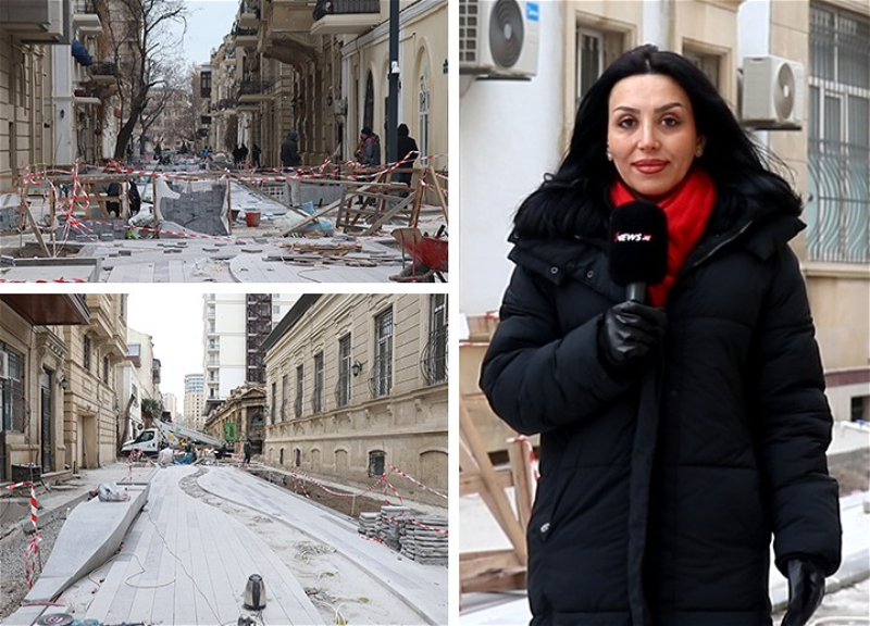 «Пешеходная революция» на улице Ислама Сафарли: временные неудобства превращаются в долгосрочный комфорт - ВИДЕОРЕПОРТАЖ