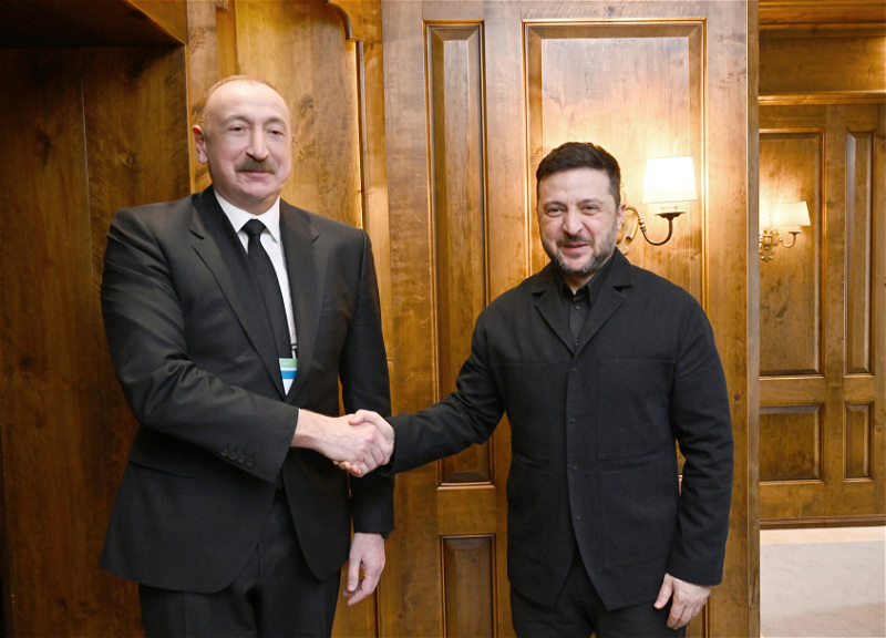 В Мюнхене состоялась встреча президентов Азербайджана и Украины - ОБНОВЛЕНО