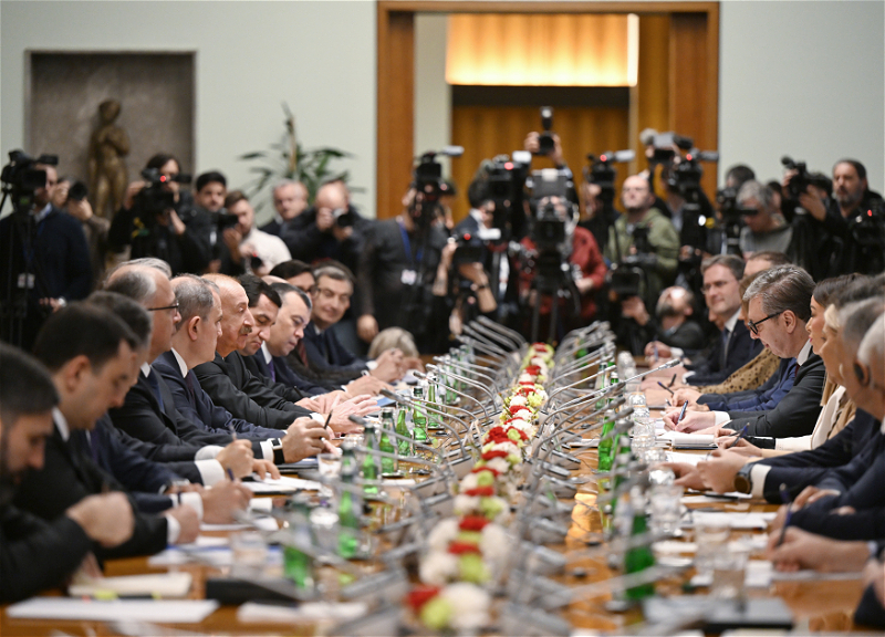 Подписан проект решения 1-го заседания Совета стратегического партнерства Азербайджан-Сербия