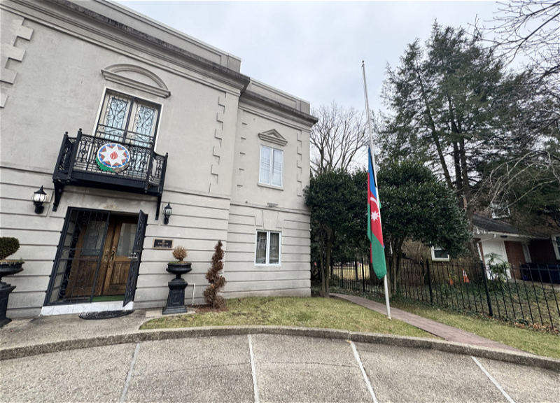 Azərbaycan ABŞ-dəki Səfirliyi Vaşinqtonda baş verən təxribatla bağlı bəyanat yaydı