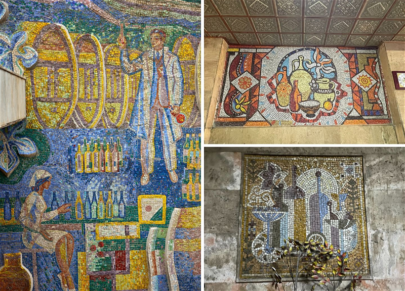 Мозаики Винного завода №1: искусство в индустриальном пространстве - ФОТО