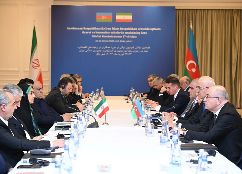 Баку и Тегеран подписали меморандум по итогам 17-го заседания Госкомиссии - ФОТО