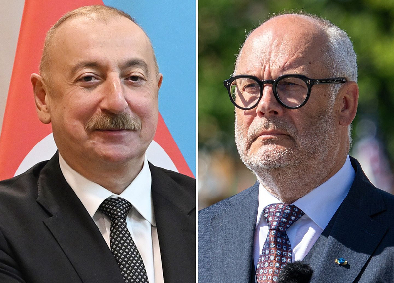 Ильхам Алиев поздравил президента Эстонии