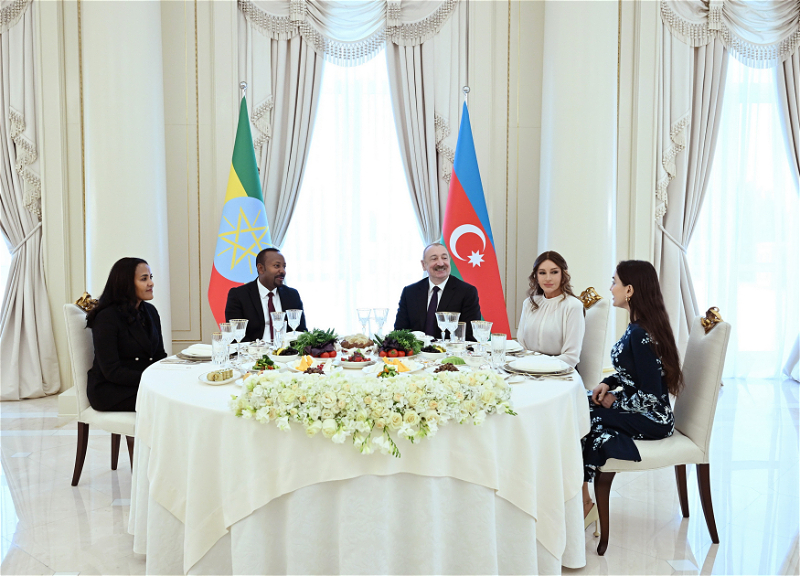 В честь премьер-министра Эфиопии дан официальный обед