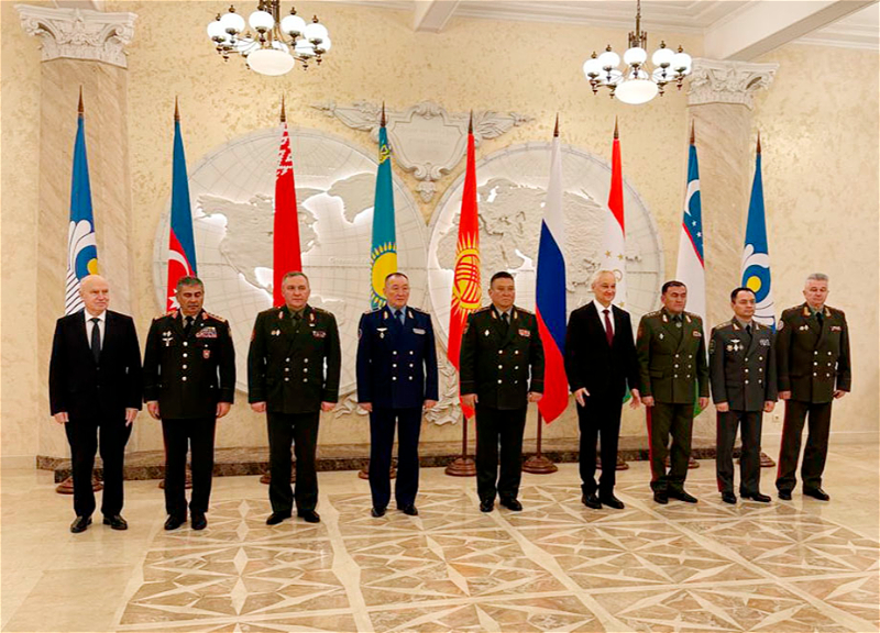 Закир Гасанов принял участие в очередном заседании Совета министров обороны СНГ - ФОТО