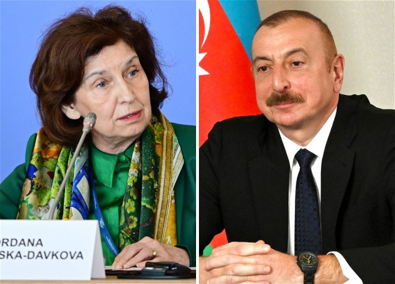 Президент Северной Македонии позвонила Ильхаму Алиеву