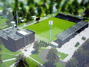 Футбольный клуб «Азал» показал макет нового стадиона - ФОТО