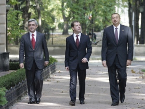 27 октября состоится встреча президентов России, Азербайджана и Армении