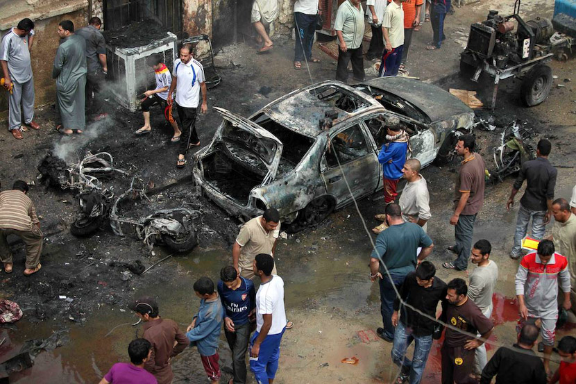 Серия взрывов в Багдаде унесла жизни 35 человек