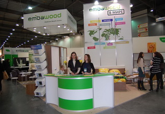 Компания Embawood удостоена первого места на выставке мебели в Украине