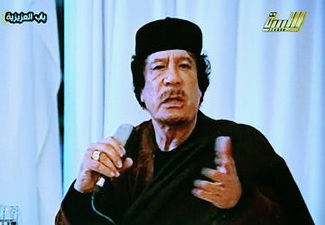 Каддафи призвал «безумных» лидеров стран коалиции уйти в отставку