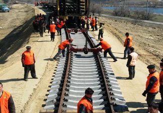 Строительство железнодорожной магистрали Баку-Тбилиси-Карс будет завершено в 2012 году