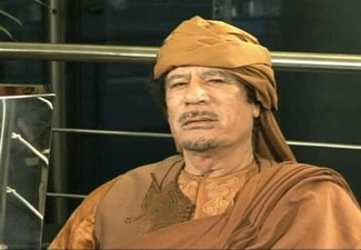 В телеобращении Каддафи пообещал нанести поражение НАТО
