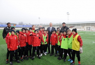 Ильхам Алиев принял участие в открытии Габалинского олимпийского спортивного комплекса - ФОТО
