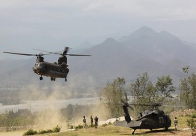 Талибы заявили, что сбили вертолет НАТО в афганской провинции Газни