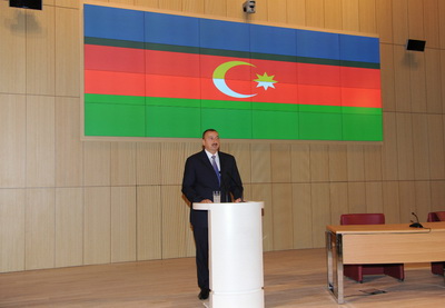 Ильхам Алиев: «Азербайджан стал такой страной, что давить на нас, шантажировать нас невозможно» - Часть I - ФОТО