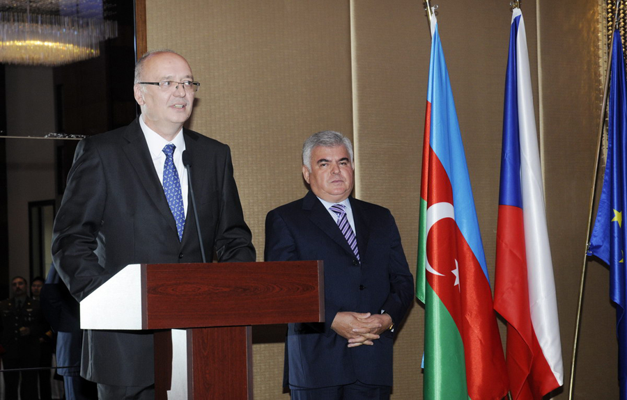 Посольство Чехии отмечает в Баку День Республики - ФОТО